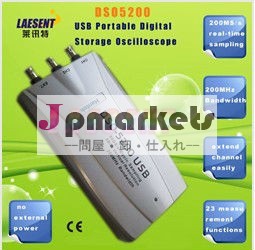 新しい仮想オシロスコープhantekdso-5200dso5200デジタルポータブルオシロスコープusb250ms/s2チャンネル200mhzの問屋・仕入れ・卸・卸売り