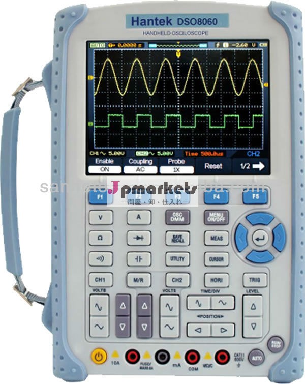 ハンドヘルドデジタルオシロスコープhantekdso80605in1dmmawg60mhz2チャンネル5.7" lcd問屋・仕入れ・卸・卸売り