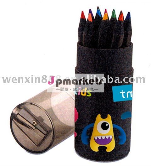置かれる黒い木製色の鉛筆(HAA230)問屋・仕入れ・卸・卸売り