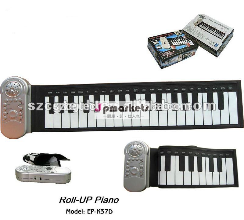 37シミュレーション分離可能なシリコン折畳み式キー電子音楽のキーボード。問屋・仕入れ・卸・卸売り