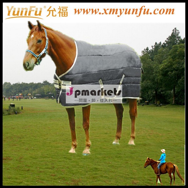 卸売のための中国の馬の敷物、 冬に屋外の敷物馬、 ポリ綿が並ぶ馬の敷物問屋・仕入れ・卸・卸売り