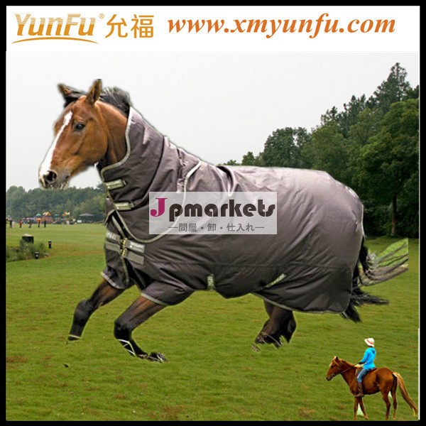 ファッション投票率馬の毛布; 冬馬の毛布; 黒馬のブランケットを使用して赤色ppウェビング問屋・仕入れ・卸・卸売り