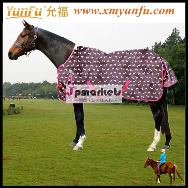 投票率600d紫馬の敷物; 冬馬付きラグw&bリップストップ生地; 良質の新しいスタイルの馬の敷物問屋・仕入れ・卸・卸売り