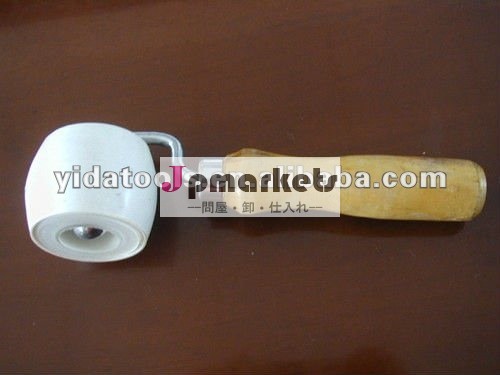 2012熱い販売の乾式壁のツールプラスチック木材壁紙シームローラーゴムローラーヘッド問屋・仕入れ・卸・卸売り