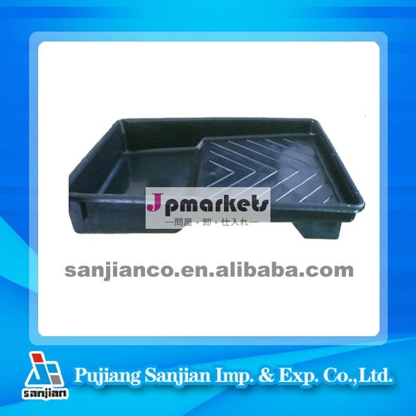 SJ902 DIY用具の黒色の直角のプラスチックペンキの皿問屋・仕入れ・卸・卸売り