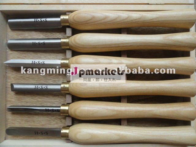 良質の木工用彫刻刀か木の回転tools/6pcはのみをgraved問屋・仕入れ・卸・卸売り