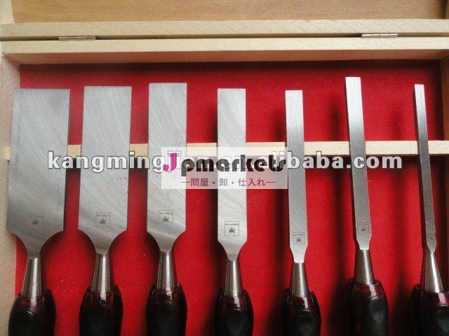 セット/7pcを切り分ける木の回転用具/woodはのみをgraved問屋・仕入れ・卸・卸売り