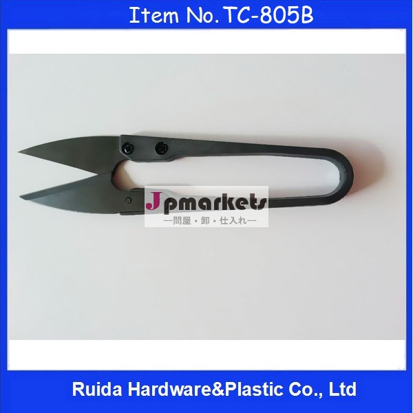 [Ruida] 10.5cm PPS 卸売ソーイング アクセサリー ソフト グリップはさみ 黒のソフト グリップはさみ TC-805B問屋・仕入れ・卸・卸売り