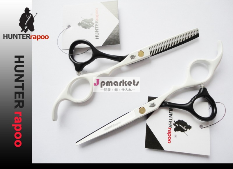 新製品! 5.5" プロの美容ヘアカットはさみせん断を薄くするscissor+1x1xかみそりセット、 黒と白の色400cjp問屋・仕入れ・卸・卸売り
