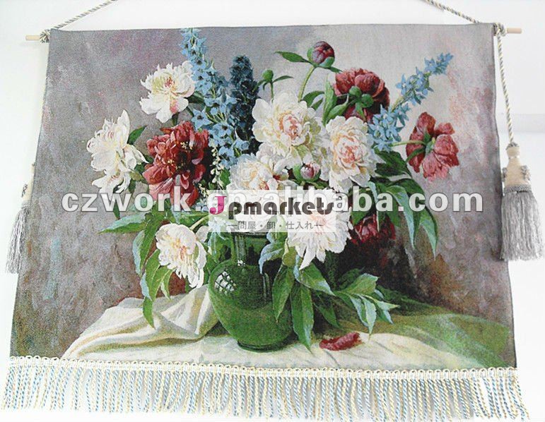 高品質の花によって編まれる芸術のgobelinのタペストリー問屋・仕入れ・卸・卸売り