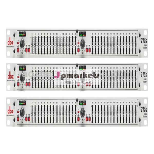 Dbxの215s-- デュアルチャネル15- バンドイコライザー問屋・仕入れ・卸・卸売り