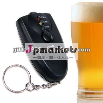 キーホルダーとの小型導かれたアルコール検知機、非常に安く--2012best販売問屋・仕入れ・卸・卸売り