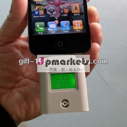 新しいポータブル2014年付呼気アルコールテスターのiphoneiphone用lcdライト、 のipad、 ipodの問屋・仕入れ・卸・卸売り