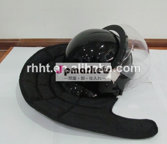 高品質韓国スタイル抗- 暴動警察ヘルメットバイザー付きとネックプロテクター、 警察安全ヘルメット、 の暴動鎮圧用ヘルメット問屋・仕入れ・卸・卸売り