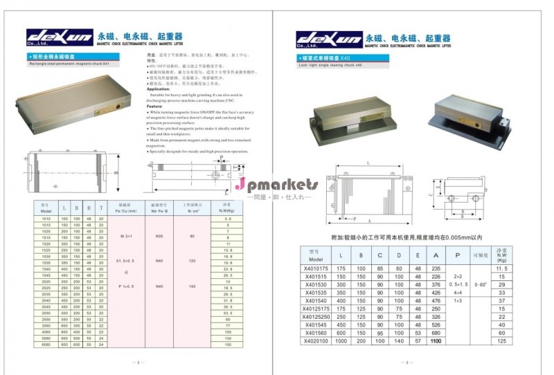電磁チャック、 electromagneti、 磁気リフター問屋・仕入れ・卸・卸売り