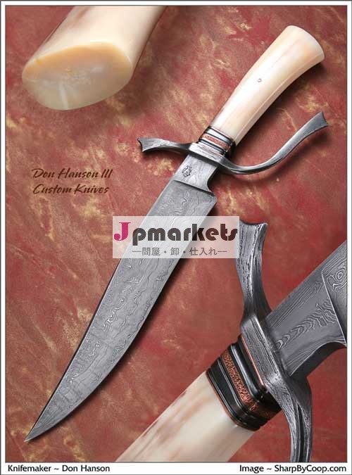 ハンドメイドダマスカス鋼のナイフ問屋・仕入れ・卸・卸売り