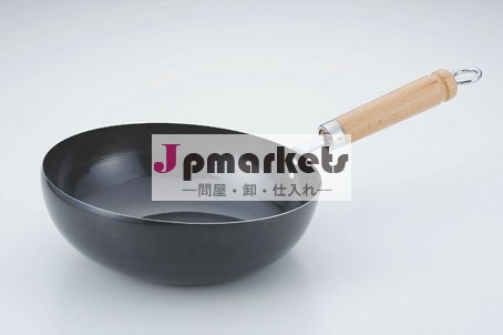 最高の鉄製フライパン26センチメートルの( 10.62in) ですが燃えているおいしい照り焼き問屋・仕入れ・卸・卸売り