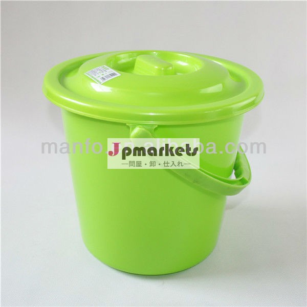 Mf-707332センチメートルラウンドプラスチックペール缶蓋付きバケット( 14リットル)問屋・仕入れ・卸・卸売り