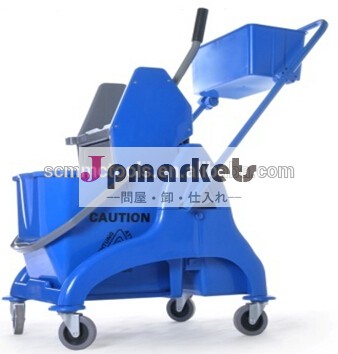 マルチ- 機能的なプレスダウン25lクリーニングモップ絞り器バケット台車問屋・仕入れ・卸・卸売り