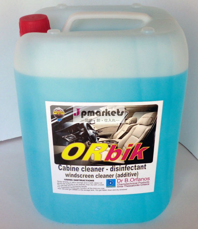 Orbik1.自動車フロントガラス用添加剤タンク2.インテリアカークリーナーや染み抜き剤3.ウィンドウクリーナーとポリッシュ( 希釈)問屋・仕入れ・卸・卸売り