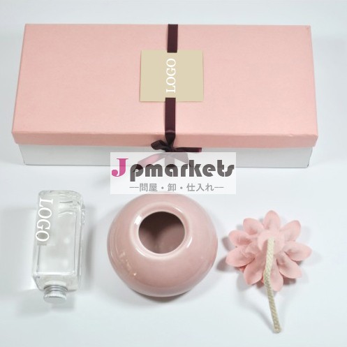 装飾的なセラミックフラワーの香りディフューザと100ml30ml/100mlts-cd16香水のギフトセット問屋・仕入れ・卸・卸売り