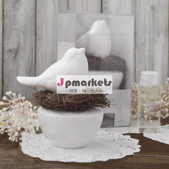 セラミック鳥のアロマディフューザを使用して設定80mlts-cd26結婚祝いのための香水 Ts-cd26問屋・仕入れ・卸・卸売り