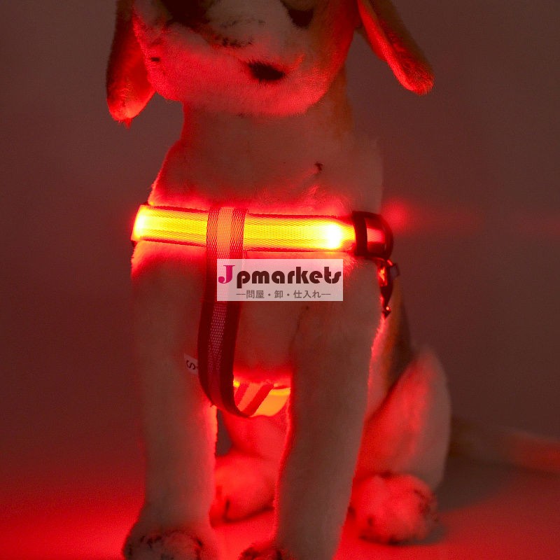 屋外の犬の装飾蛍光犬のハーネス問屋・仕入れ・卸・卸売り