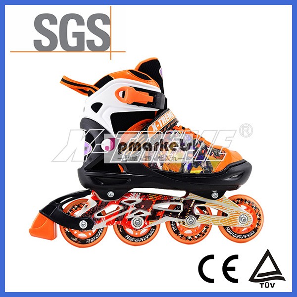 製造黒とオレンジ色の半- ソフト64mm*54mm1車輪のローラーの靴puの車輪問屋・仕入れ・卸・卸売り
