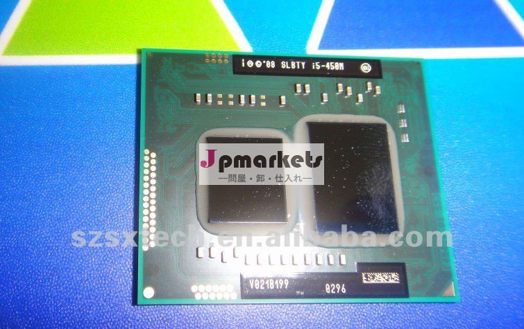 100%の柔和で新しく、元のIntelの中心i5-450M SLBTY CPUプロセッサBGA1288。問屋・仕入れ・卸・卸売り