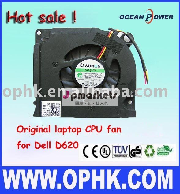 Dell D620のためのオリジナルのラップトップCPUファン問屋・仕入れ・卸・卸売り