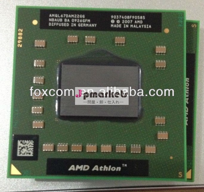 100％新しいamdathlon64x2ql-67ql67amql67dam22gg2.20ghzのラップトップcpuプロセッサ( amql67dam22gg)問屋・仕入れ・卸・卸売り
