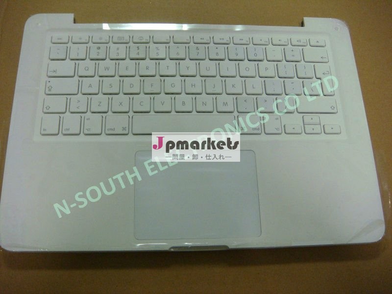 Cの貝のタッチパッドのPalmrestの白色のAPPLEのmacbook A1342のキーボードのためのイギリスのラップトップのキーボード問屋・仕入れ・卸・卸売り