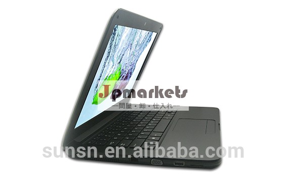 オフィスwin7のインテルatomデュアルコアn260013.3インチ1.6グラム2g/320g3usbdvdromラップトップ問屋・仕入れ・卸・卸売り