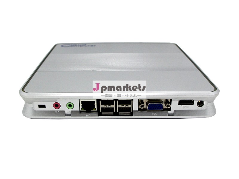 Ubuntuのx3700ミニpc、 2gラム、 8gssd、 デュアルコアインテルceleron1037u1.8ghz、 コールセンター用、 学校、 銀行、 ホテル、 カフェ問屋・仕入れ・卸・卸売り