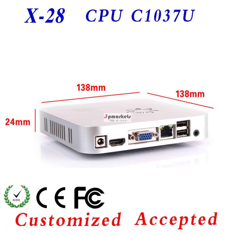 Destopコンピュータミニitxケースミニitxコンピュータx28c1037uサポートフル- スクリーンの映画や2dゲームファクトリー価格! 熱い販売!!問屋・仕入れ・卸・卸売り
