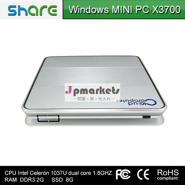 x3700ミニpc、 インテルceleron1037u、 windowsまたはlinux、 企業ユーザーのための、 コールセンター、 広告、 家庭での使用問屋・仕入れ・卸・卸売り
