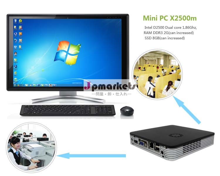 シンクライアントＰＣプレ- インストールされているwindows7のソフトウェア無線小さなx2500m問屋・仕入れ・卸・卸売り