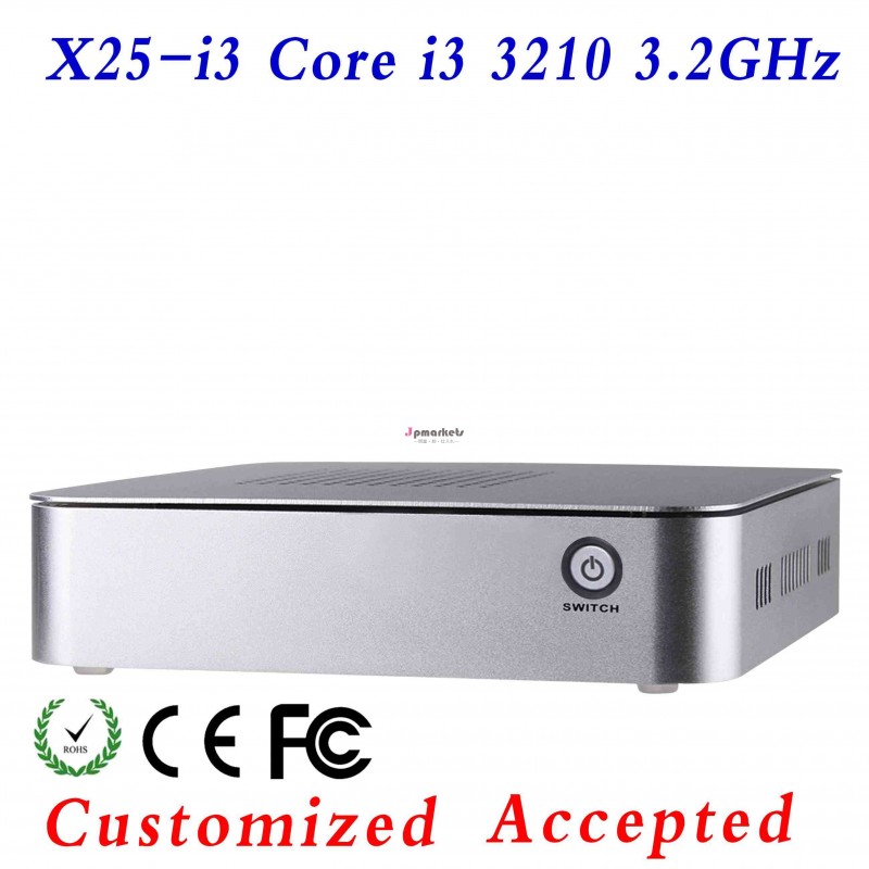 高性能超小型のpcミニitxケースhtpcミニhtpcx25-i3コアi33240128グラム4gramssdサポートフルスクリーンの映画問屋・仕入れ・卸・卸売り