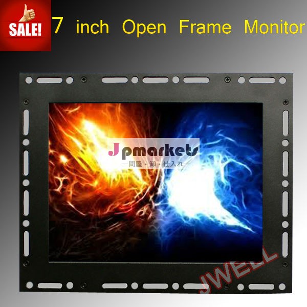 7インチオープンフレーム液晶モニター付すべての強力な工業用の金属シェル旋盤cncマシン問屋・仕入れ・卸・卸売り