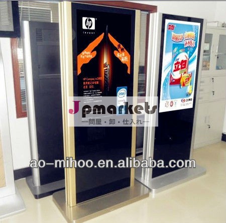 42" +55" 二重スクリーンlcdウォールマウントlcd広告プレーヤー付き液晶メディアスクリーン問屋・仕入れ・卸・卸売り