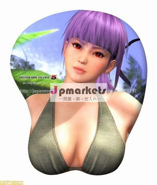 カスタムカートンセクシーな女の子のフェアリーテール磁気ゲル乳房マウスパッド問屋・仕入れ・卸・卸売り