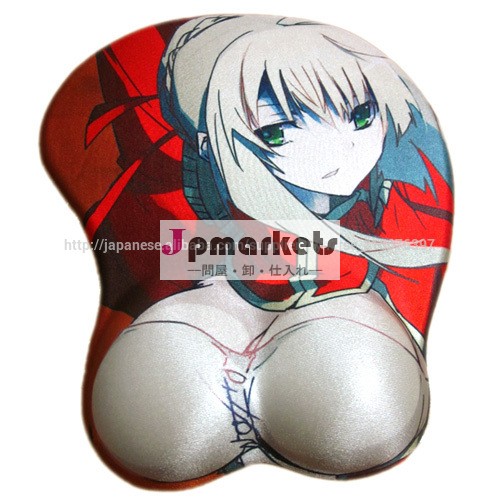 日本のセクシーな女の子アニメ3d3dて、 大きなおっぱい革マウスパッド問屋・仕入れ・卸・卸売り