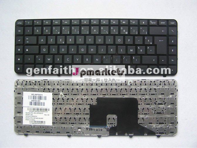 日本語,ロシア語,英語：モデルHP DV7-6000/DV6-3000/G6-2000,言語のためのラップトップのキーボード問屋・仕入れ・卸・卸売り