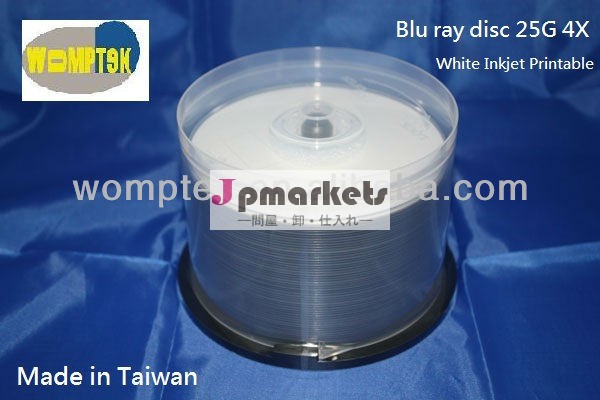 販売上のbd-r25ギガバイト印刷可能な白4xinket/台湾製/一番いい成績/ブルーレイ問屋・仕入れ・卸・卸売り