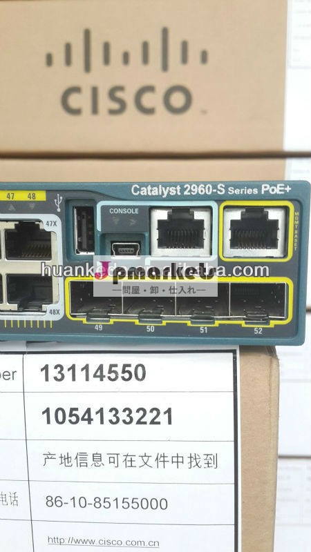 Ws-c2960s-48fpsciscocatalystスイッチ問屋・仕入れ・卸・卸売り