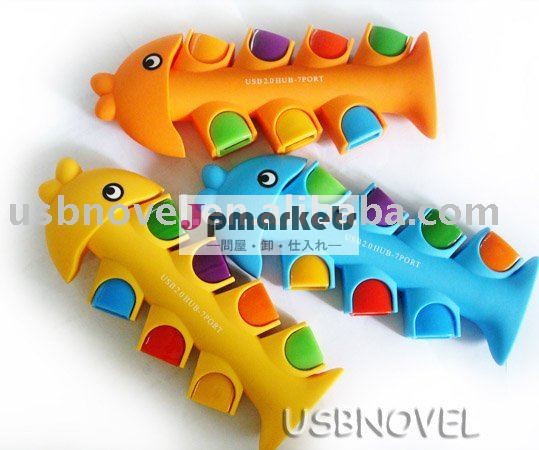 魚型usb2.07ポートハブ問屋・仕入れ・卸・卸売り