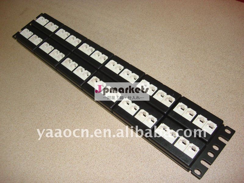 インチcat6192u48ポートutpモジュラーパッチパネル問屋・仕入れ・卸・卸売り