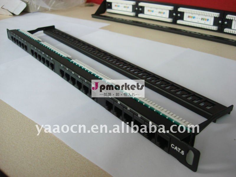 0.5u24ポート19インチcat5eutpパッチパネル問屋・仕入れ・卸・卸売り