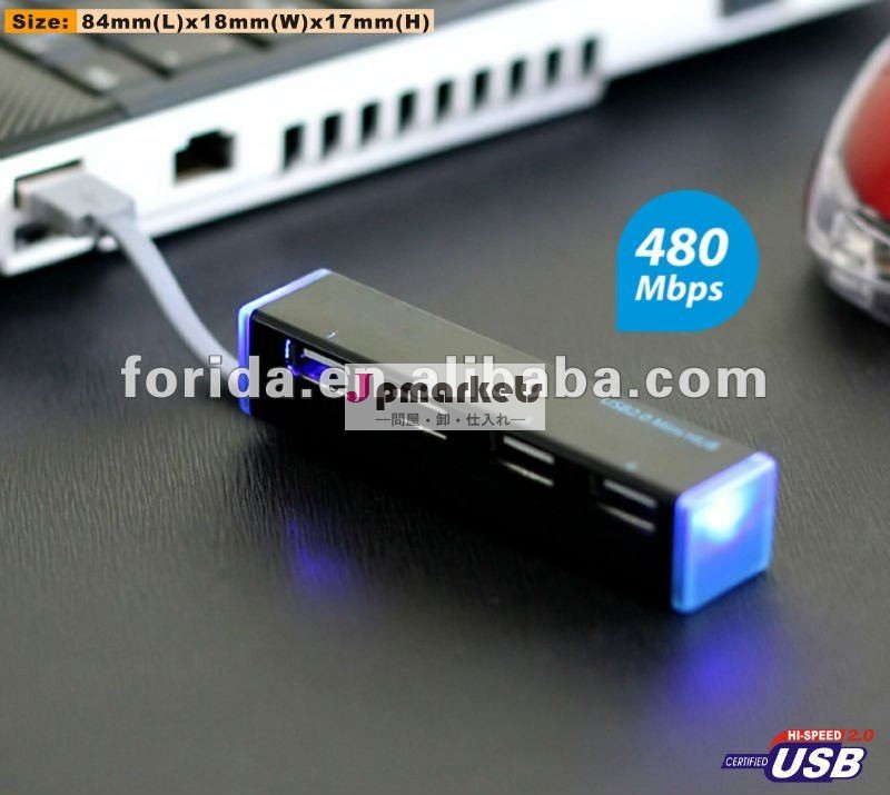 新しい設計4左舷USB 2.0のハブ- 2012年問屋・仕入れ・卸・卸売り