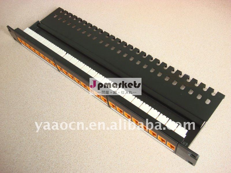 インチcat5e191u24ポートutpモジュラーパッチパネル問屋・仕入れ・卸・卸売り